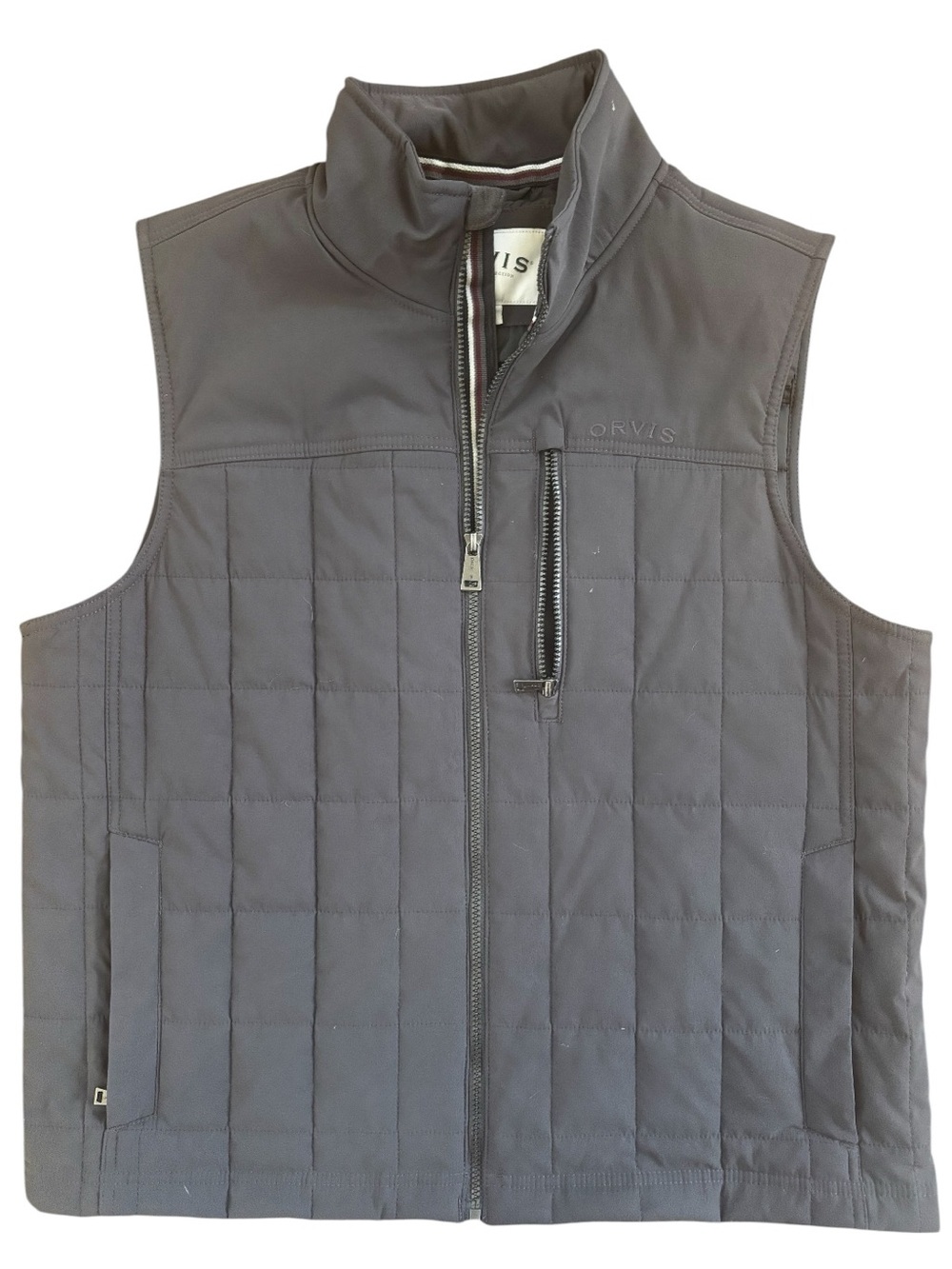ORVIS  Men's Quilted  Full-Zip Puffer Vest from the Classic Collection (L)